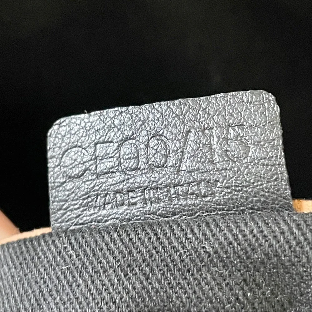 Celine black monogram suede and leather classic Boogie bag tote - Picture 9 of 10